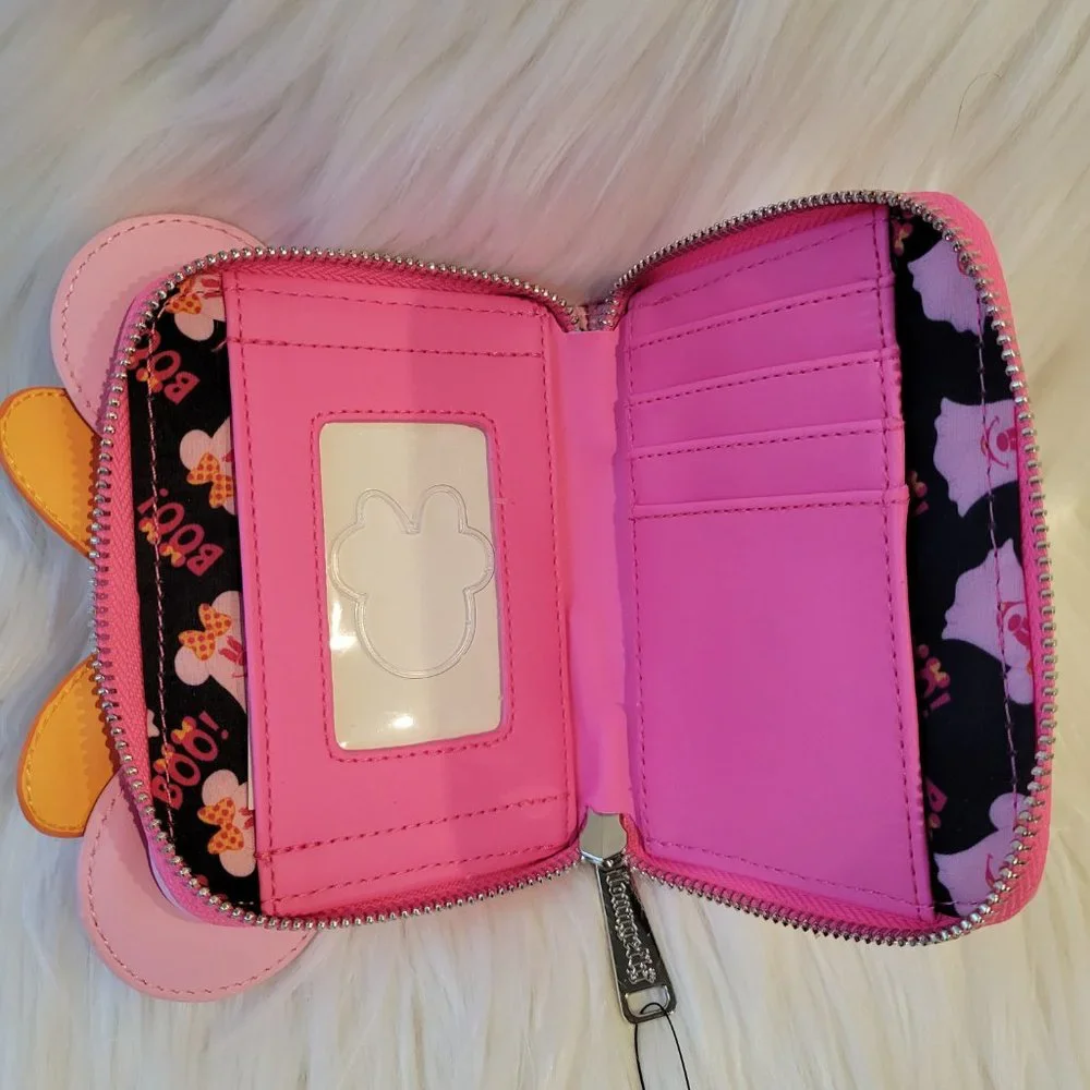 Disney Loungefly Ghost Minnie Mouse Wallet